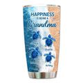 Happiness Is Being Called Grandma Turtles Summer Personalized Tumbler
